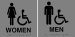 ADA Raised Pictograms, 8x8 - FENRZD8X8