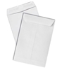 9x12 White Envelope, Gummed Closure 