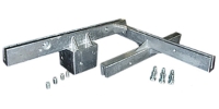 4-Way Street Marker HDW Set, 12" Blade Holder for 1-3/4" Sq Post 