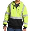 CornerStone Class 3 Black Bottom Full-Zip Sweatshirt 
