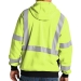CornerStone Class 3 Black Bottom Full-Zip Sweatshirt - FHIVISSWSCSF300