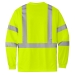 CornerStone ANSI 107 Class 3 Mesh Long Sleeve Pocket Tee - FHIVISTEECS203