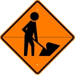 IPIA102: WORKERS SYMBOL (HINGED) 24X24