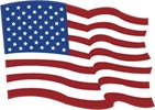IPID300: FLAG AMERICAN SYMBOL DECAL 11X8 