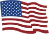 IPID300: FLAG AMERICAN SYMBOL DECAL 7X5 