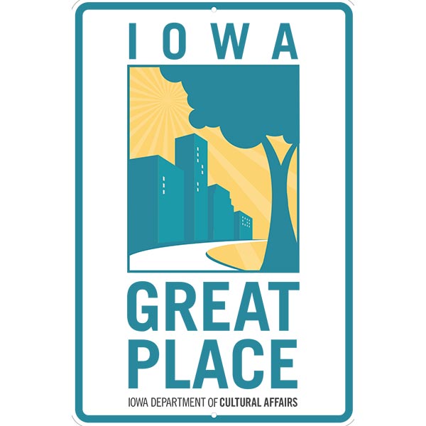 Iowa Guide Signs IPIG102: IOWA GREAT PLACE SIGN - Iowa Prison Industries