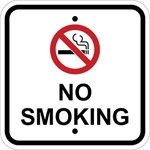 IPIH301: NO SMOKING SIGN 12X12