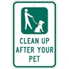IPIP508: CLEAN UP AFTER PET W/ SYMBOL 12X18 