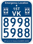 IPIP600: EMERGENCY LOCATION (# #) 9X12