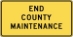 IPIW308: END [COUNTY/CITY] MAINTENANCE 36X18 - FIPIW308-36X18