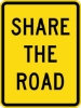IPIW502: SHARE THE ROAD 18X24 