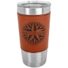 Polar Camel 20 oz Leatherette Tumbler water bottle, mug, tumbler, thermos