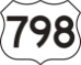 M1-4: U.S. ROUTE SIGN ( # ) 30X24 - FM1-4-30X24