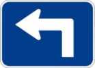 M5-1PL: ADV TURN ARW LEFT 21X15 