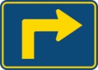 M5-1PR: ADV TURN ARW RIGHT 30X21 