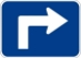 M5-1PR: ADV TURN ARW RIGHT 30X21 - FM5-1PR-30X21
