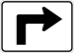 M5-1PR: ADV TURN ARW RIGHT 30X21 - FM5-1PR-30X21