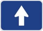 M6-3P: DIRECTIONAL ARROW UP 30X21 