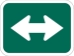 M6-4P: DIRECTIONAL ARROW DOUBLE 30X21 - FM6-4P-30X21