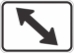 M6-5PL: DIRECT ARROW DOUBLE UP LEFT 30X21 - FM6-5PL-30X21