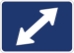 M6-5PR: DIRECT ARROW DOUBLE UP RGHT 21X15 - FM6-5PR-21X15