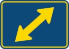 M6-5PR: DIRECT ARROW DOUBLE UP RIGHT 30X21 