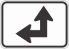M6-6PL: DIRECT ARROW 90 DEG BENT LEFT 30X21 