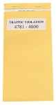 Parking / Traffic Violation Padded Forms