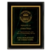 Value Black Piano Finish Plaque 7"X9" 