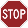 R1-1: STOP 18" 