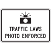 R10-18: TRAFFIC LAWS PHOTO ENFORCED 54X36 