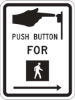 R10-3: PUSH BUTTON FOR W/ ARROW 9X12 