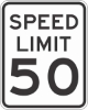 R2-1: SPEED LIMIT (#) 30X36 
