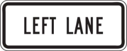 R3-5BP: LEFT LANE  30X12 