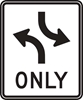 R3-9A: TWO-WAY LEFT TURN ONLY 30X36 