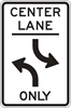 R3-9B: TWO-WAY LEFT TURN ONLY 24X36 