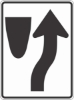 R4-7: KEEP RIGHT SYMBOL 18X24 