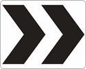 R6-4: ROUNDABOUT DIRECTIONAL ARROWS 30X24 