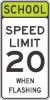 S5-1: SCHOOL SPEED LIMIT (#) 24X48 