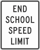 S5-3: END SCHOOL SPEED LIMIT 24X30 
