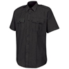 Sentry Mens Zipper Shirt, Short Sleeve 