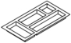 Series XXI Pedestal File Pencil Tray