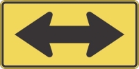 W1-7: DOUBLE ARROW 36X18 