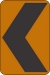 W1-8: CHEVRON ALIGNMENT SYMBOL 30X36 - FW1-8-30X36