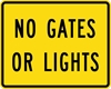 W10-13P: NO GATES OR LIGHTS 30X24 