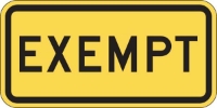 W10-1AP: EXEMPT 24X12 