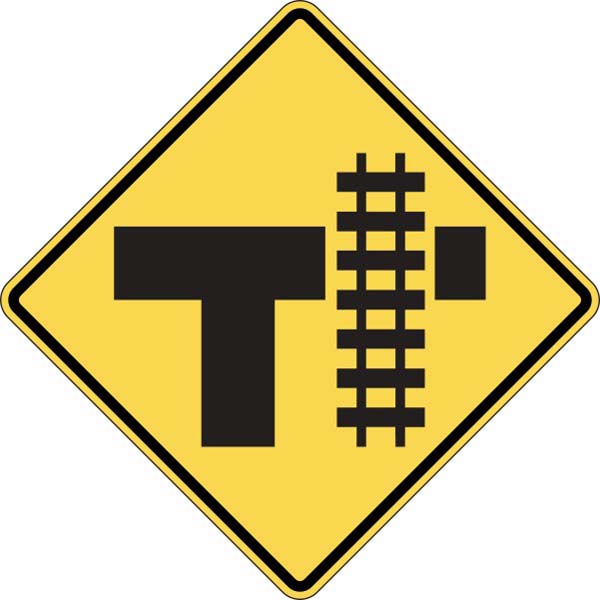 W10-4R: RR CROSS-INTERSECT WARN SYM RT 36X36 