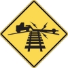 W10-5: LOW GROUND CLEARANCE SYMBOL 36X36 