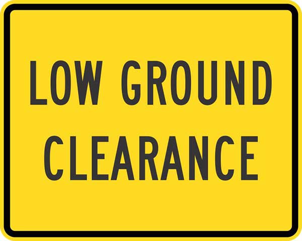 W10-5P: LOW GROUND CLEARANCE 30X24 