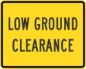 W10-5P: LOW GROUND CLEARANCE 30X24 